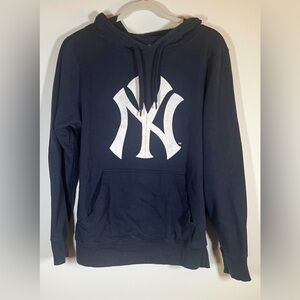 Vintage Stitches blue hoodie sweatshirt New York Yankees sz S streetwear